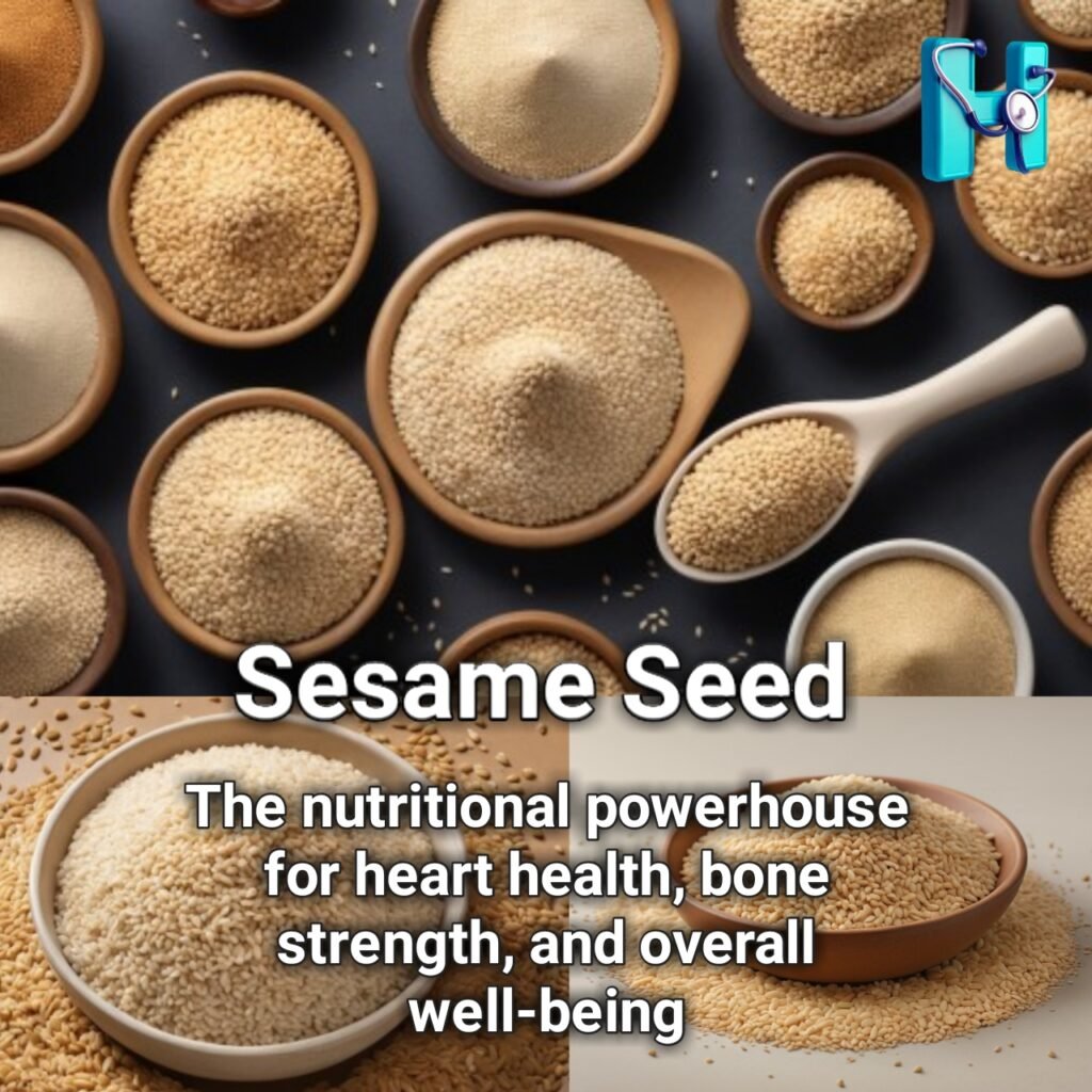 Sesame Seeds: Source of vital nutrients
